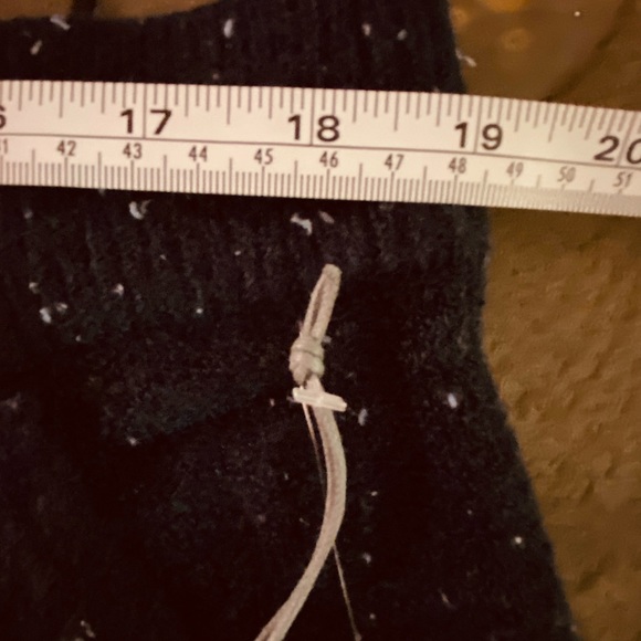 NWT - Beautiful Navy Blue w/White Specks Size XXL Sweater Pants w/front pockets. - Picture 5 of 10